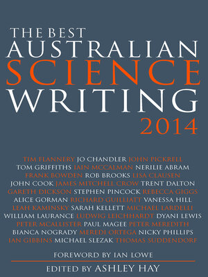 cover image of The Best Australian Science Writing 2014